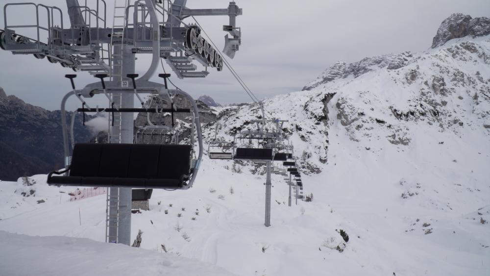 Na Žlebeh nova štirisedežnica