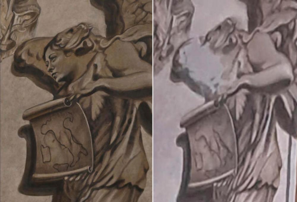 Angel v rimski baziliki nima več potez Giorgie Meloni