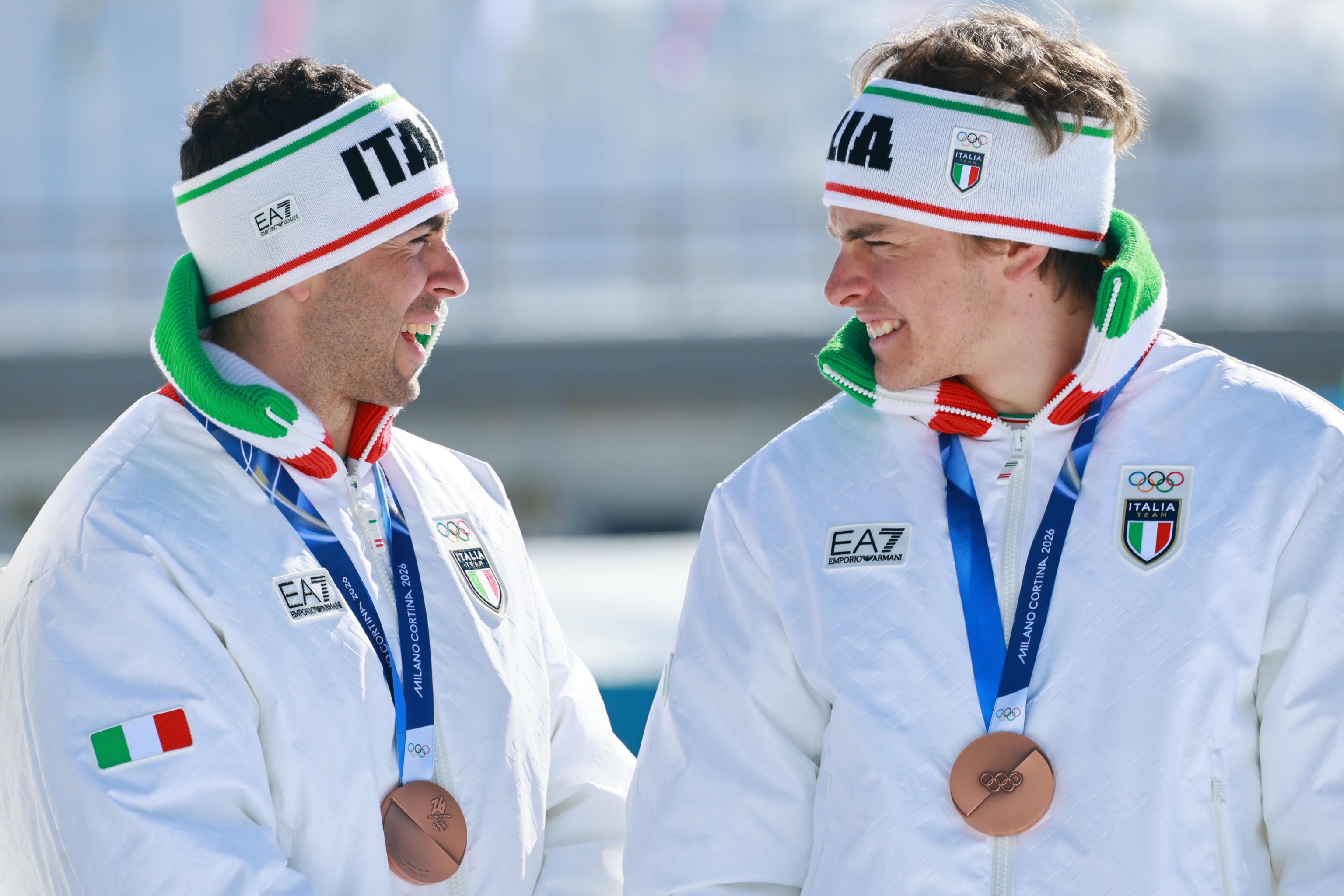 Italija do brona še v ekipnem smučarskem teku