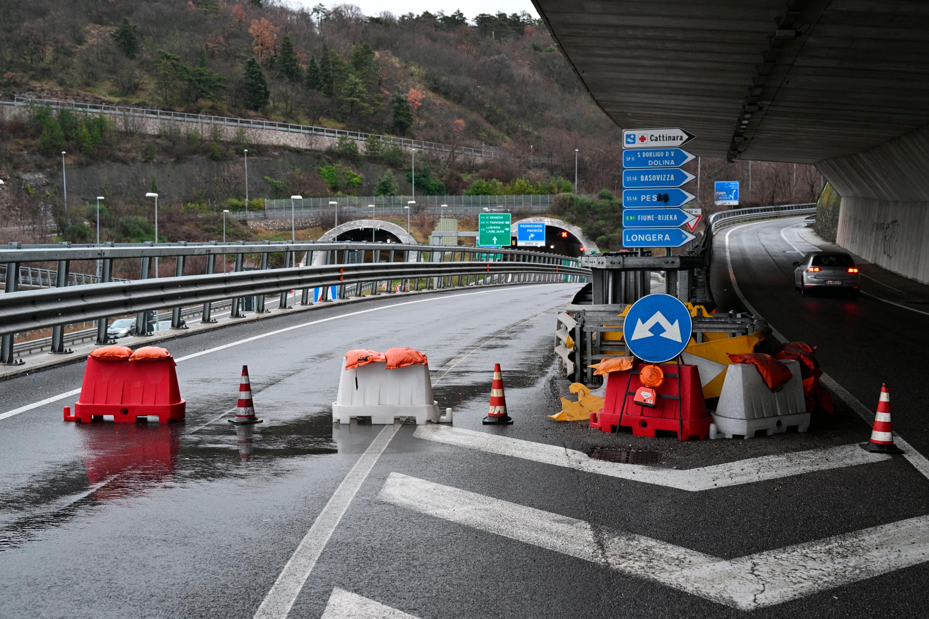 Padriški predor od danes proti Krasu zaprt do 26. marca