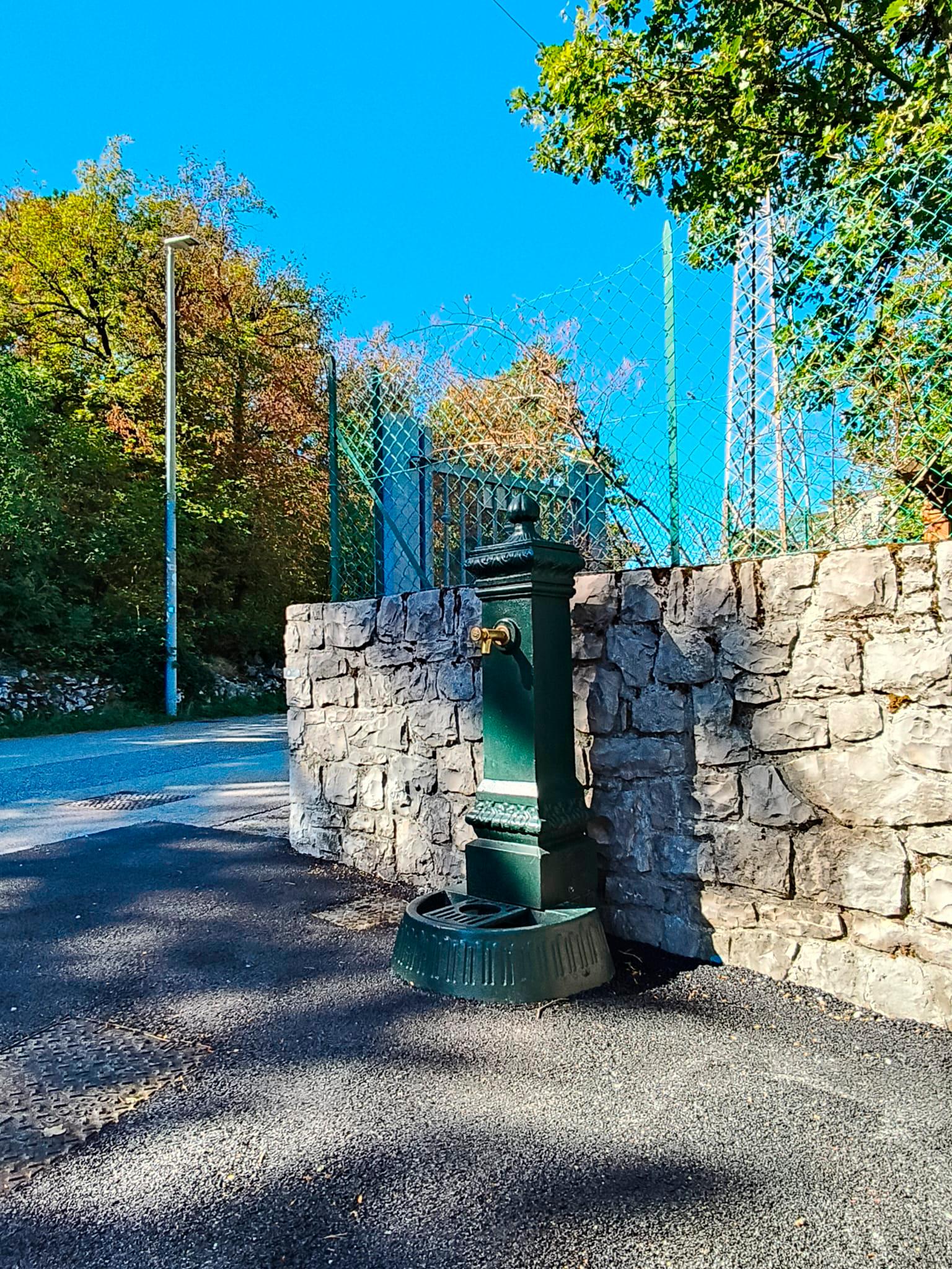 V Vižovljah in v Nabrežini postavljajo nova pitnika