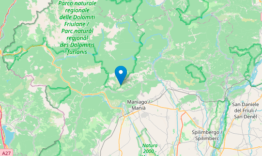 Tla so se stresla v Karnijskih predalpah