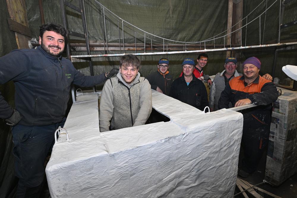 V Praprotu gradbinci čakajo na Mesinski most