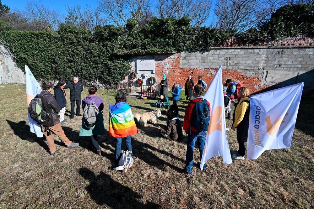 Mirovni pohod simbolično tudi od Sežane do Opčin