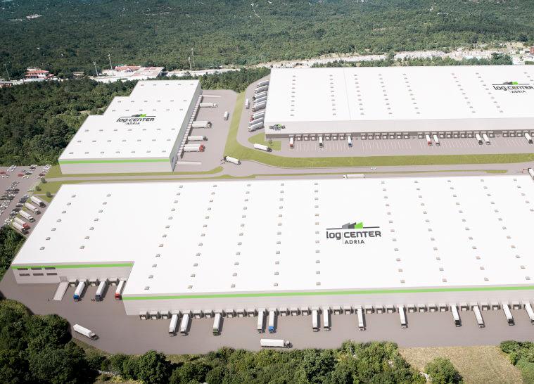 V Sežani odkrili temeljni kamen za gradnjo novega logističnega objekta