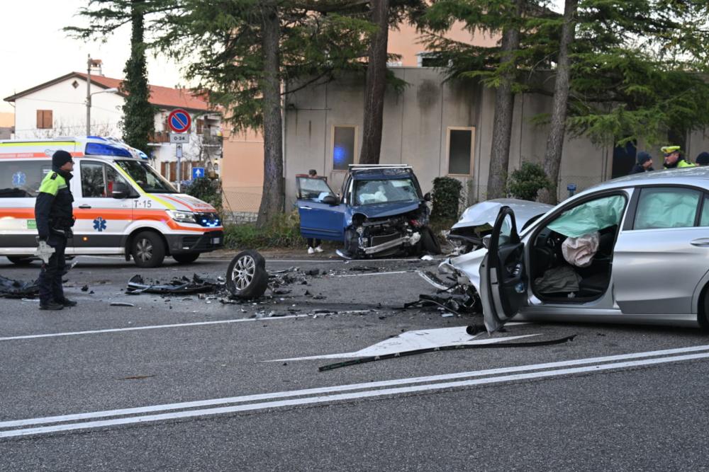 Prometna nesreča na Opčinah