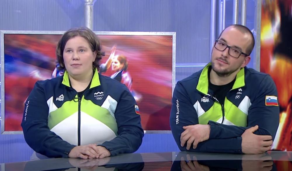 Športel z dvigovalko uteži Martino Sosič