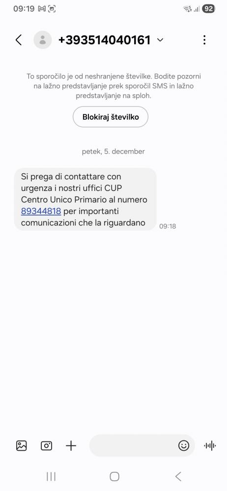 Ne gre za enotno točko za naročanje ...