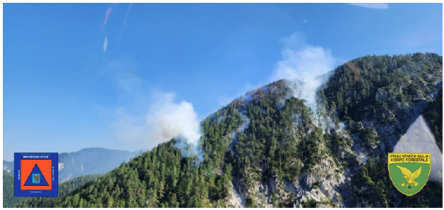 S požari se spopadajo tudi nad Naborjetom