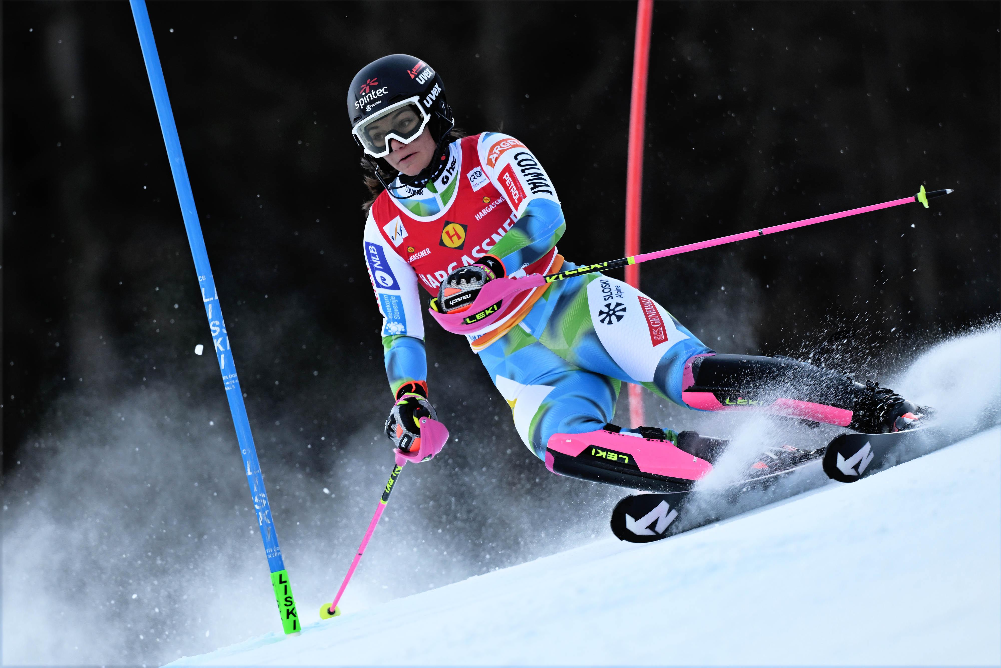 Caterina Sinigoi tretja na slovenskem DP v slalomu