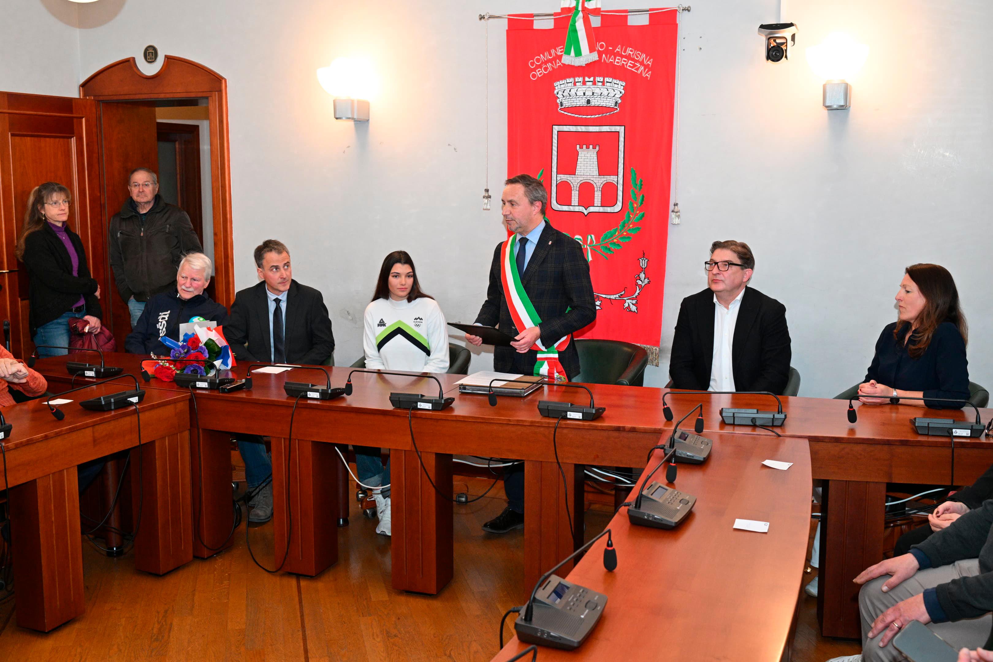 Caterino Sinigoi sprejeli v domači Nabrežini