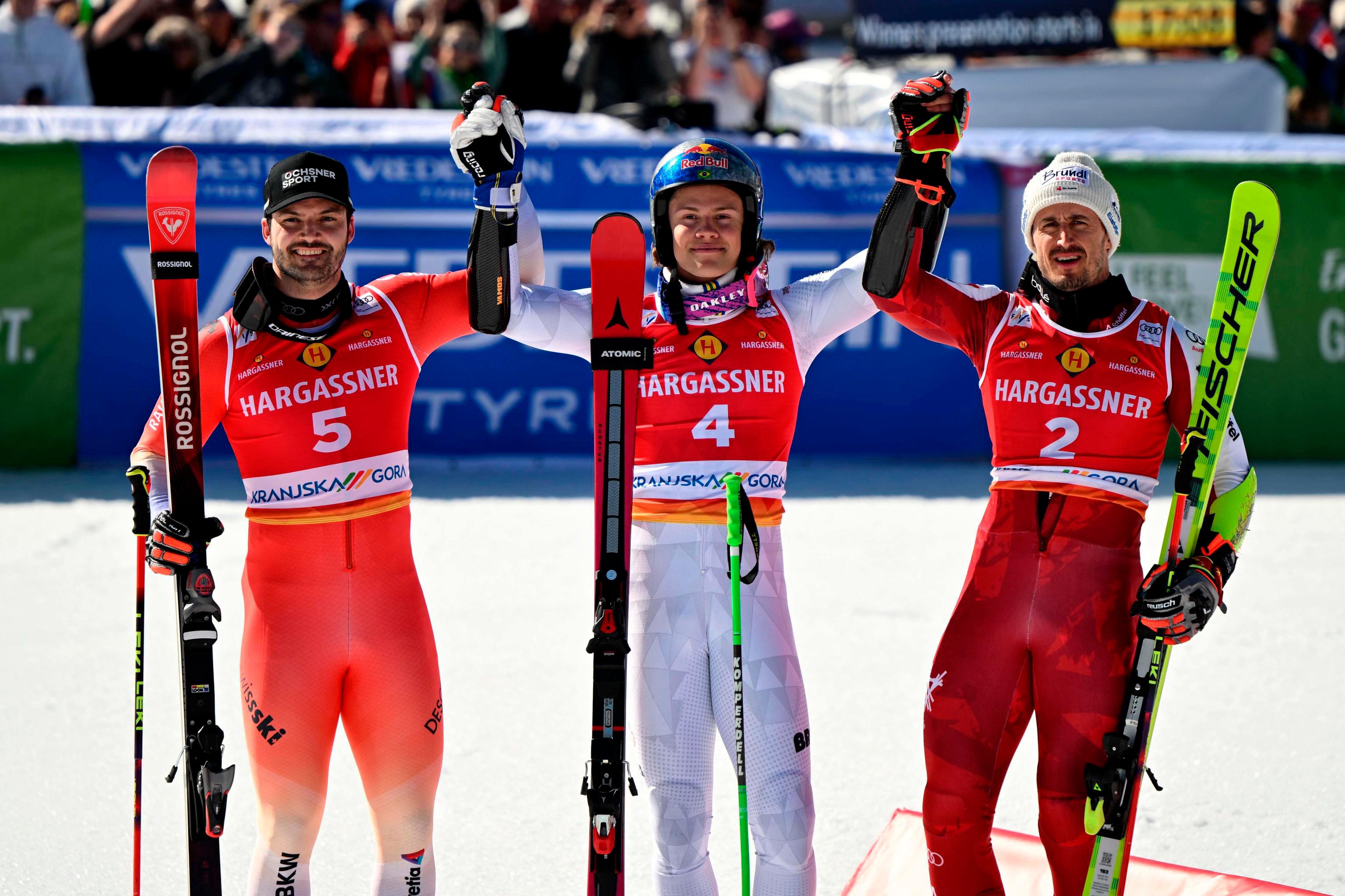 Braathen olimpijsko zlato potrdil tudi z zmago v Kranjski Gori