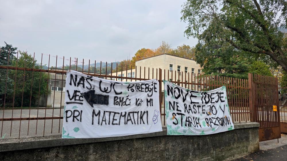 Stavka na Slomšku se je končala, jutri se vračajo v razrede