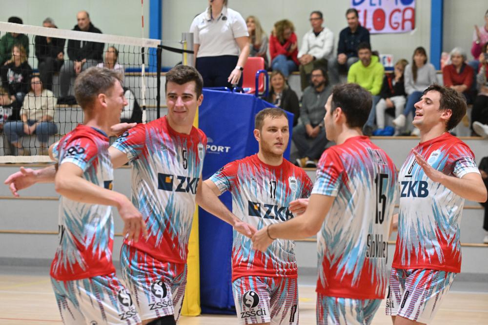 SloVolley ZKB se je moral potruditi