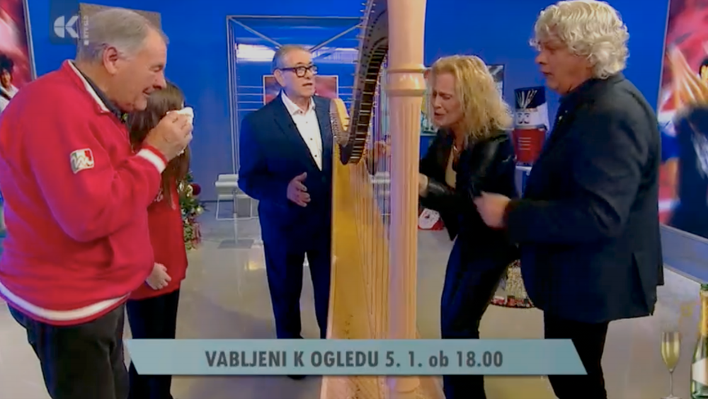 Prvi Športel v novem letu z lokostrelsko-glasbeno družino iz Bazovice