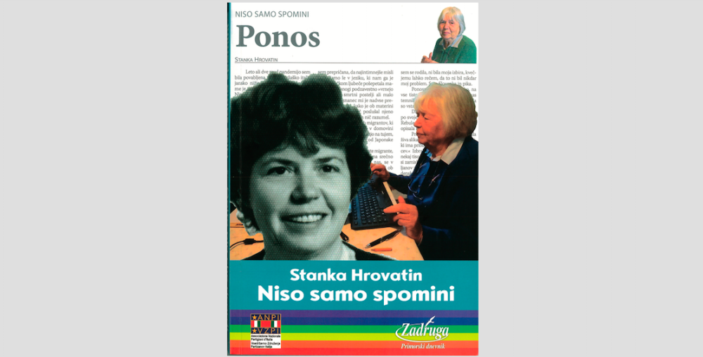 S knjigo se bodo v soboto poklonili Stanki Hrovatin