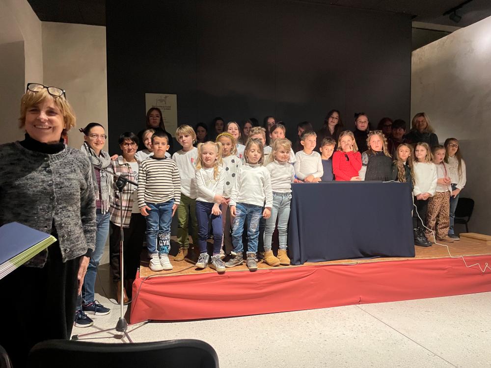 V Štanjelu so nastopili tudi otroci iz Bračana