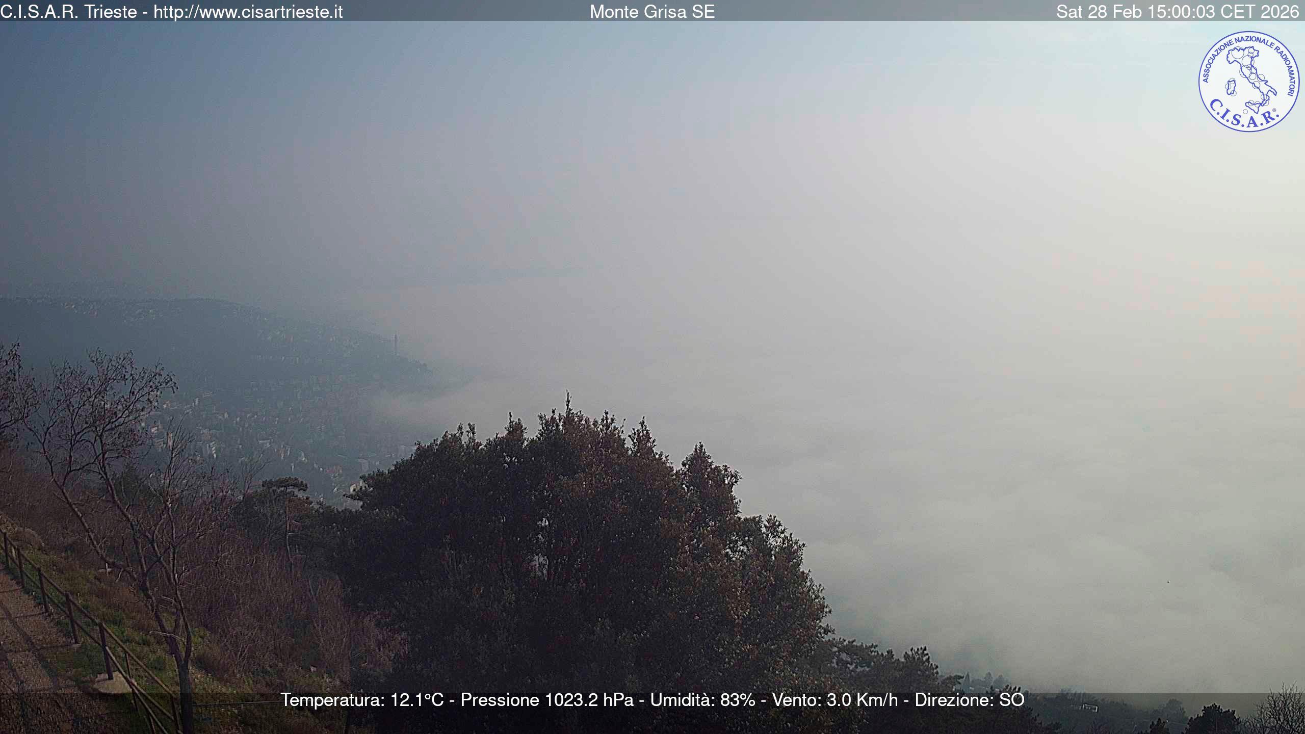 Z manjšo motnjo prehodno poslabšanje vremena