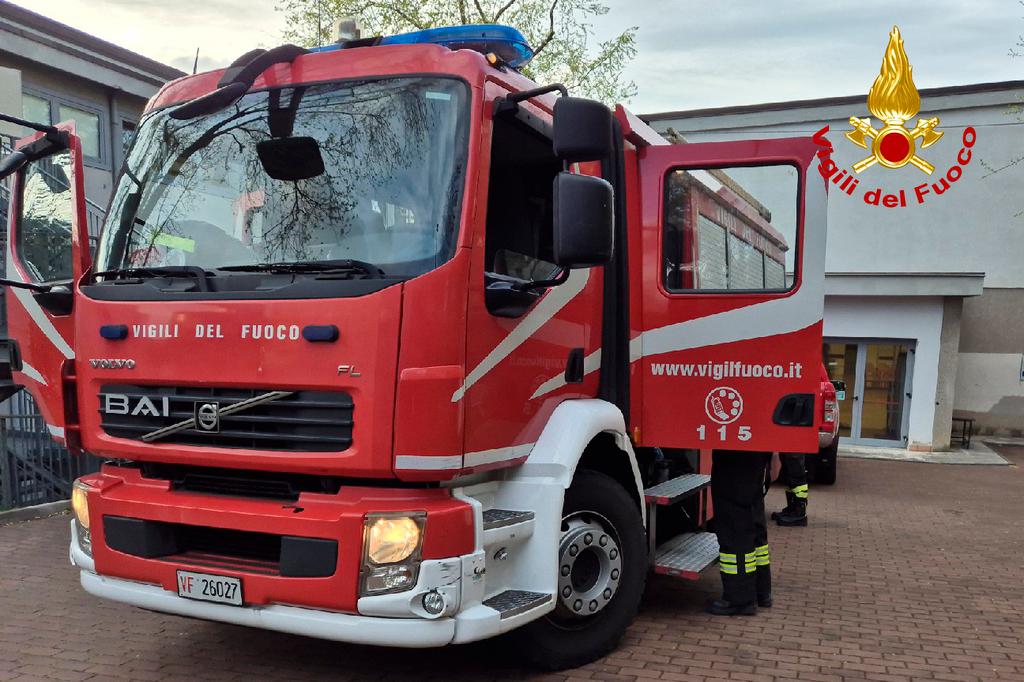 Gorelo na tržaškem liceju Petrarca