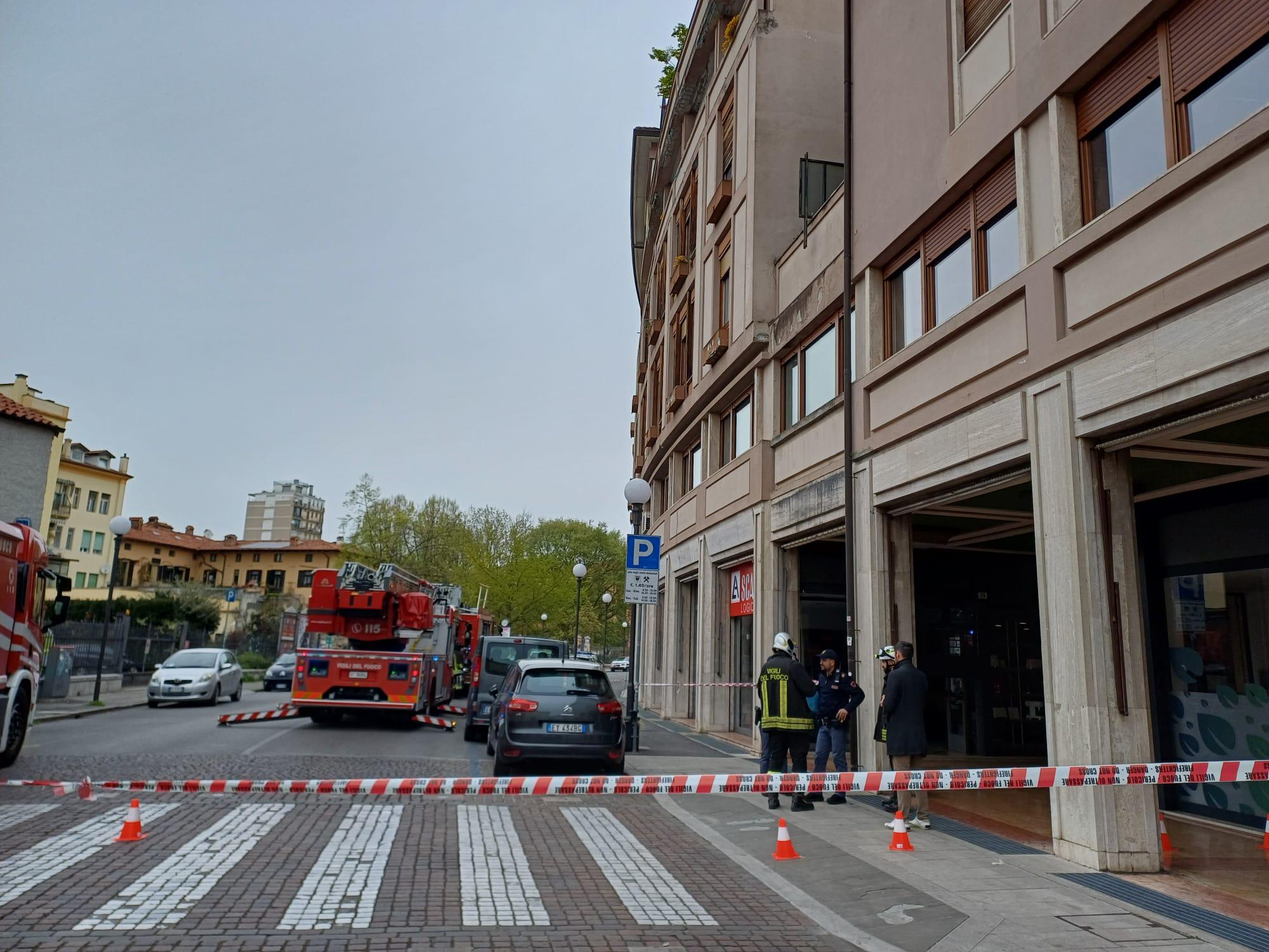 Požar v stanovanju v središču Gorice