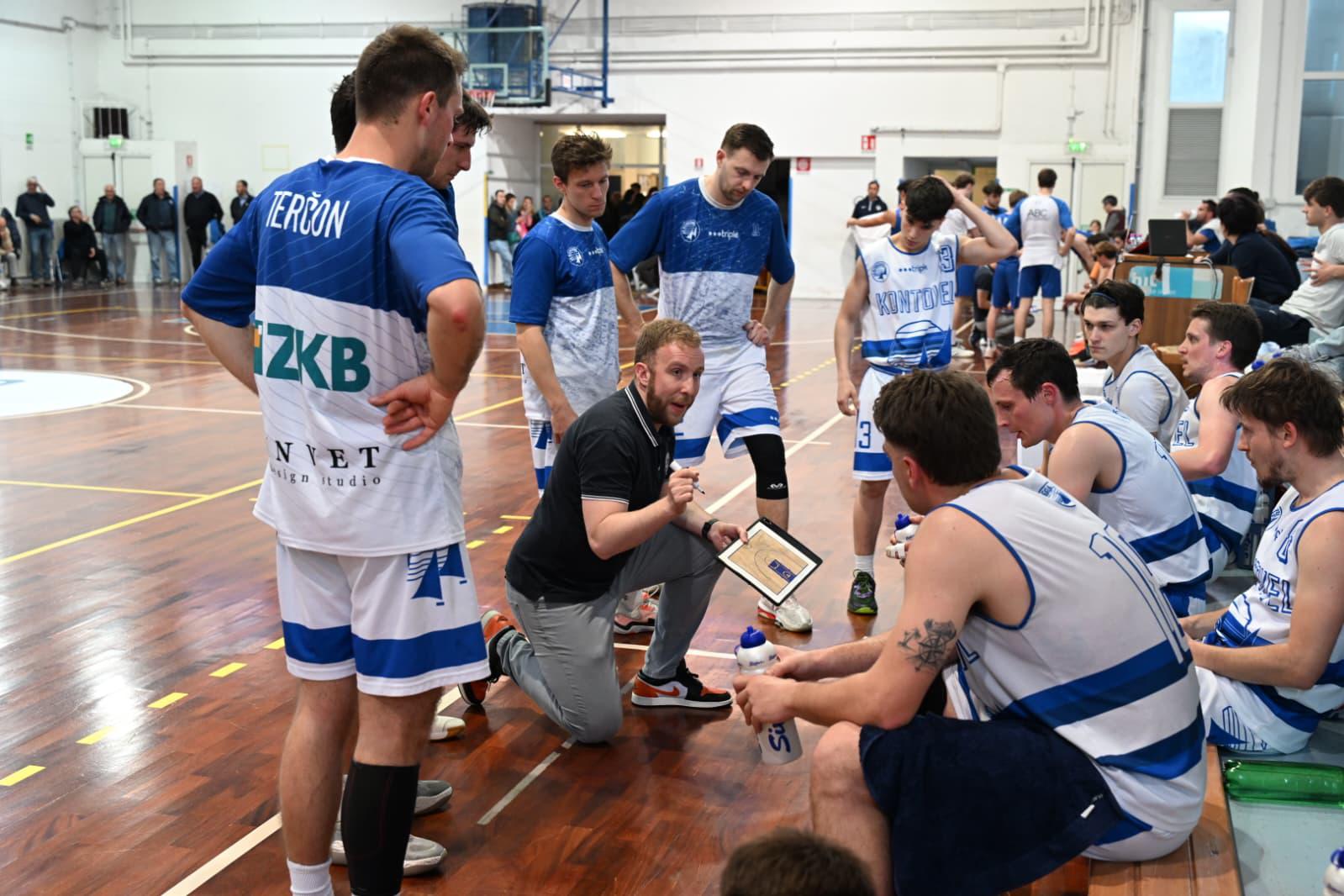 Košarkarji Brega SV Impianti predčasno končali letošnjo sezono