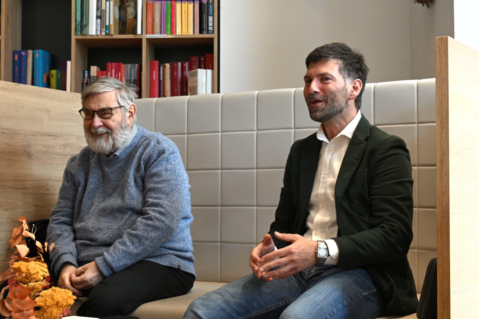 Milan Pahor predal štafeto Štefanu Čoku