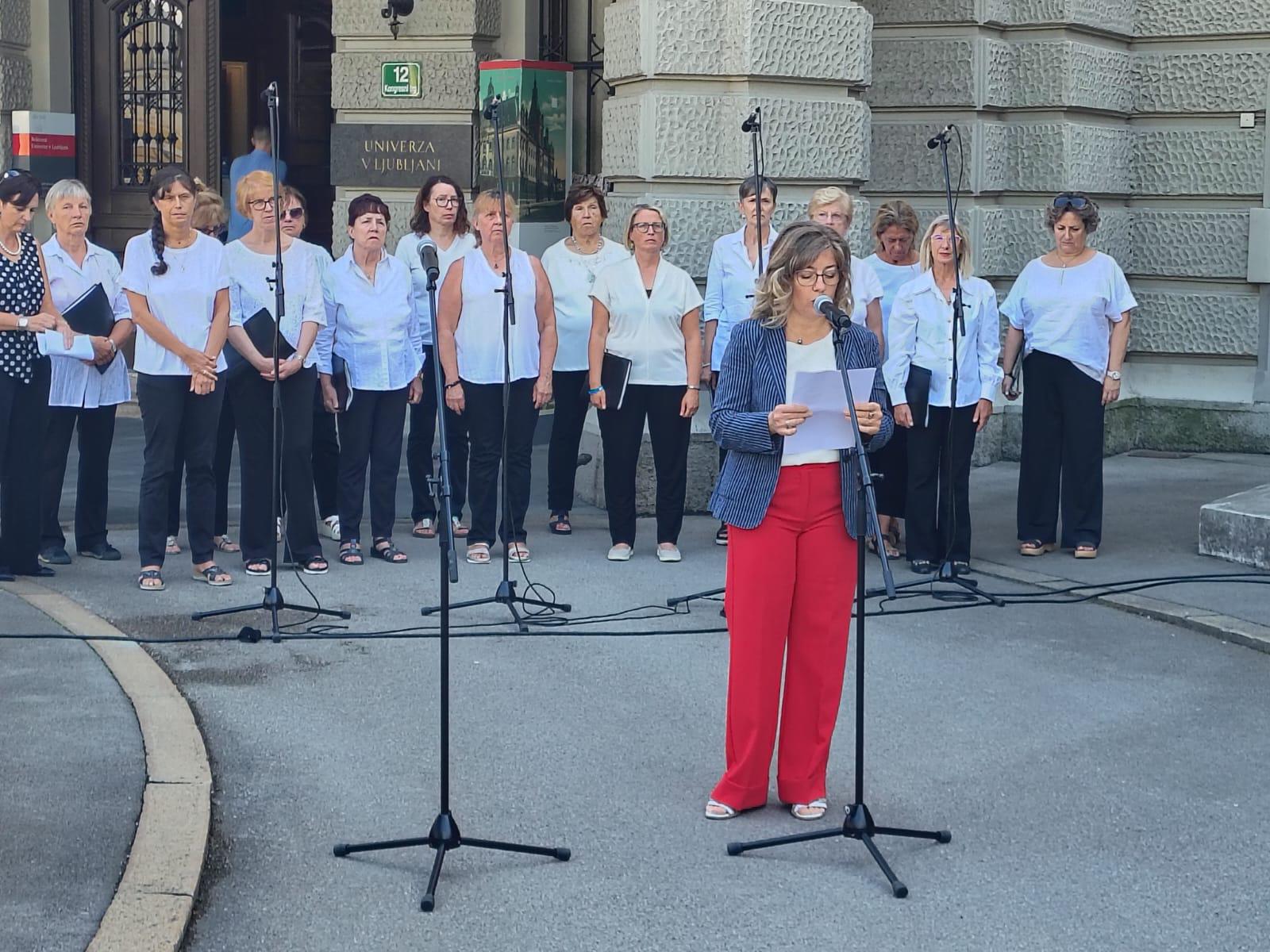 Bazoviškim junakom so se poklonili v Ljubljani in Kranju