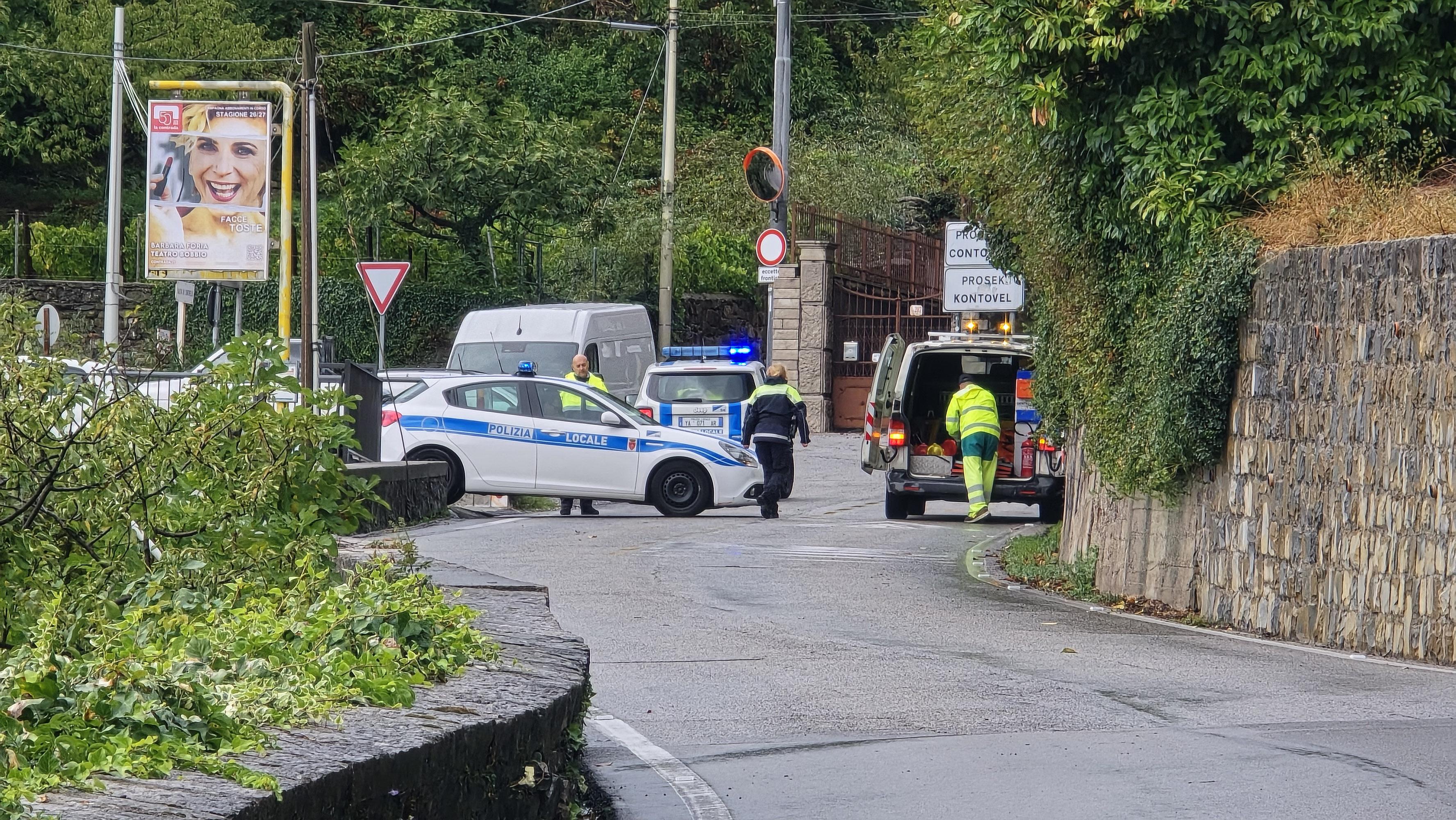 Furlanska cesta še zaprta za promet