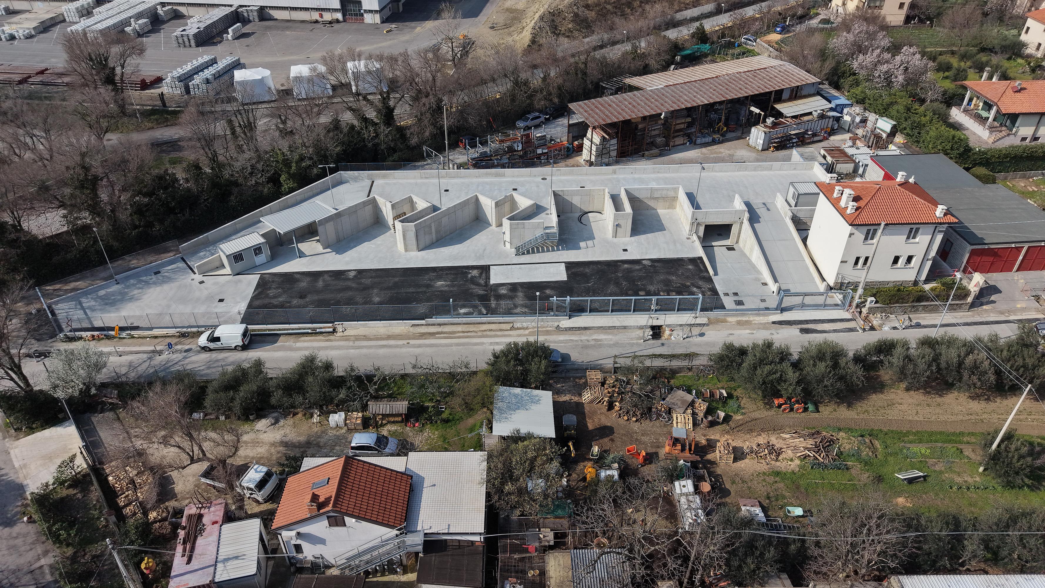 Zbirni center odpadkov v Boljuncu le obnovili