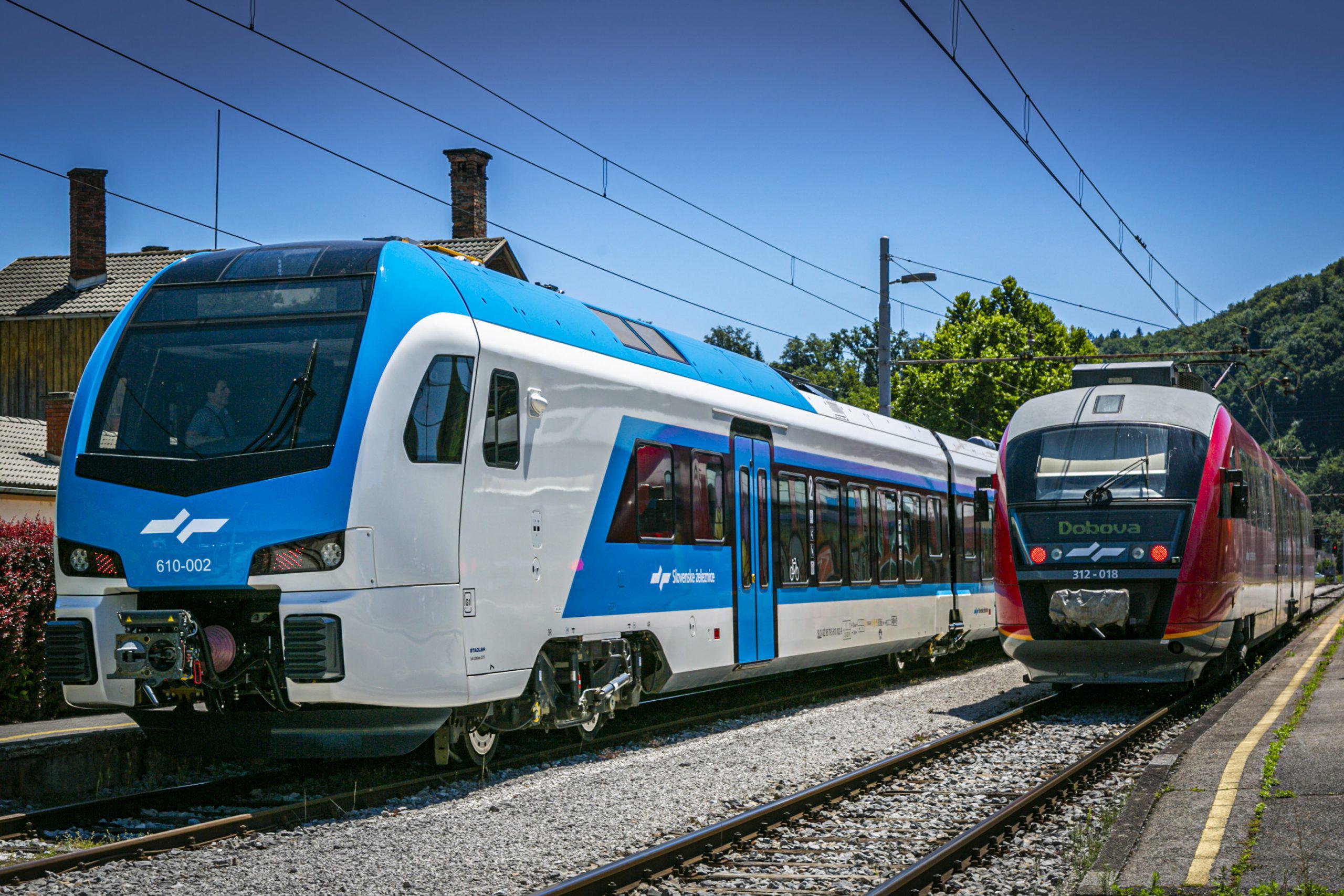 V zgodovini Slovenije nikoli toliko potnikov na vlakih