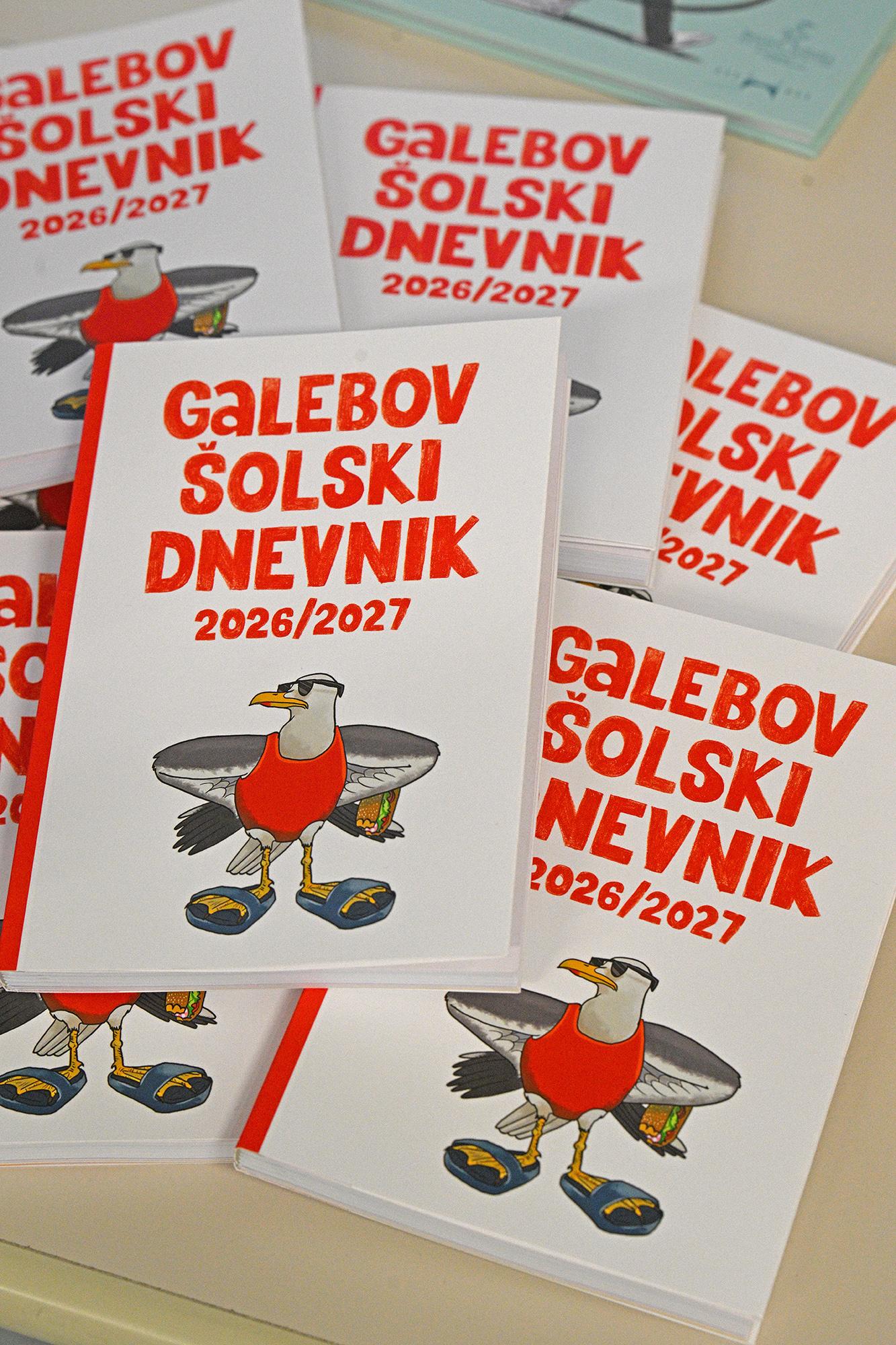 Med šolarje se vrača Galebov šolski dnevnik