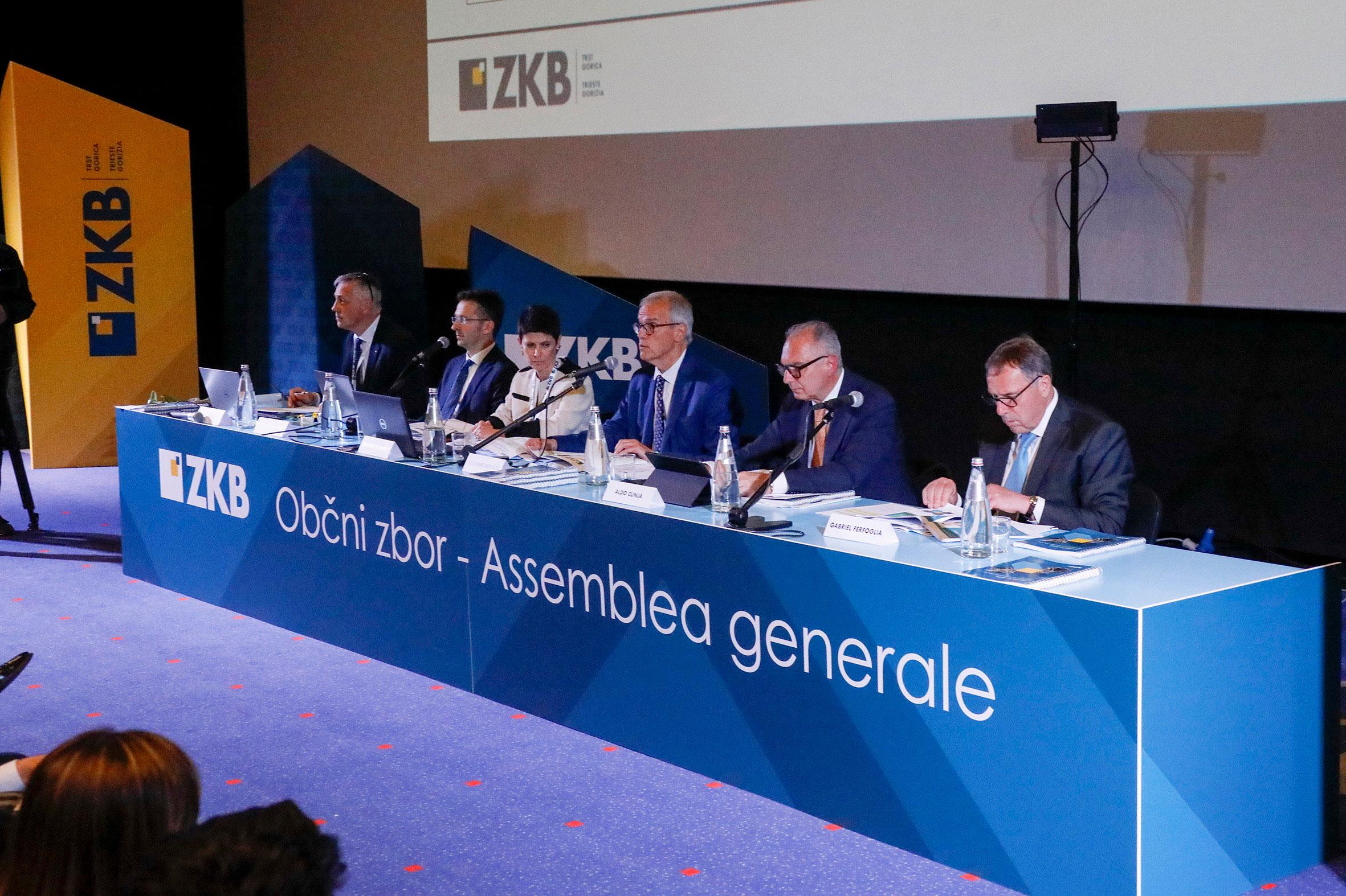 Ob dobrem poslovanju bo ZKB še okrepila podporo okolju